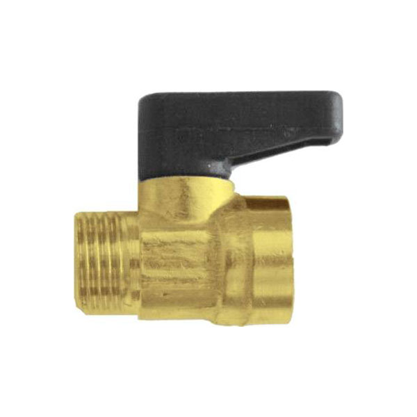 Aerotec 2005001ZLOSE Pneumatic Condensate Drain Brass 3/8" Male Thread