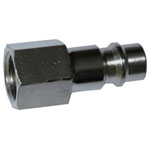 Aerotec 2005015Z Stecknippel 1/4 Push-Fit Nipple Brass Compressor Fit