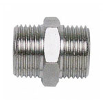 Aerotec 2005022Z Pneumatic Twin Tail Double Nipple 3/8'' & 1/2'' Threads