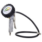 Aerotec 2005759 Pneumatic Tyre Inflator 10 Bar Aluminium 85cm Hose