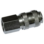Aerotec 2009561Z Pneumatic Coupler Brass 1/2" Thread One-Hand Use