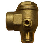 Aerotec 9048013 Pneumatic Check Valve 3/4 Inch Thread for Compressors