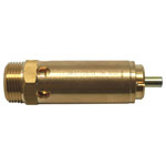 Aerotec 9049044 Pneumatic Safety Valve Brass 3/4" AG 11 bar Max Pressure