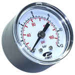 Aerotec 9052092 Manometer 1/8" Thread 40mm Diameter 16 Bar Display