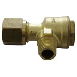 Aerotec 9412186 Pneumatic Check Valve 1/4 Inch Thread for Compressors