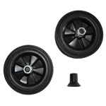 Aerotec 9420222 Compressor Wheel Set 125mm Diameter Plastic Rims
