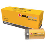 AgfaPhoto 110-858500 Professional LR20 D Alkaline Battery 10-Pack 1.5V