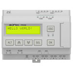 AkYtec 65865 PR200 Relay 24V DC Programmable LCD Modbus DIN Rail