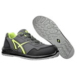 Albatros 648730809000047 Drifter Safety Shoes Size EU 47 Black/Green