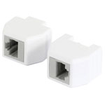 Allnet 193972 ALL-RJ45-Magnet RJ45 Coupling PoE Capable 10GBit White