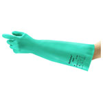 Ansell 37185110 AlphaTec Nitrile Gloves Size 11 Chemical & Puncture Resistant