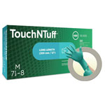 Ansell 92605070 TouchNTuff Nitrile Gloves S 6.5-7 Extended Cuff 100 Pieces