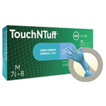 Ansell 92665090 TouchNTuff Nitrile Glove L Extended Cuff Chemical Safe