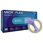 Ansell 93843070 Microflex Nitrile Gloves Size S Advanced Protection