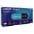Ansell 93852080 MICROFLEX Nitrile Gloves Size 8 Black Powder-Free