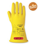 Ansell RIG011Y100 ActivArmr Electricians Gauntlet Size 10 Natural Rubber