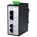 Anybus AWB4006 PoE Injector RJ-45 IP30 2 Ports 12-57V DC 30W Per Port