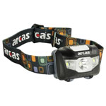 Arcas 30710010 Headlamp 5W LED 160 lm Cree-LED 4 lighting functions