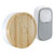 Avidsen 102498 Wireless Doorbell Bamboo Cover Battery-Free Eco-Friendly