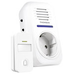 Avidsen 513132 Wireless Doorbell Set Simple Design Socket Available