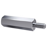 Axxatronic IA-ST-3-55-08 Spacer M3x5/6mm Steel Zinc Galvanised 1 piece