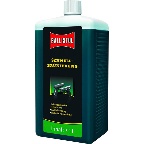 Ballistol 23640 Quick Browning 1L Bronze Steel & Iron Without Stains