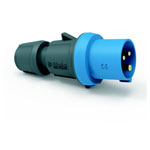 Bals Elektrotechnik 211 PLUG 16A 3P 230V IP54 Blue RAL5015 Halogen-Free