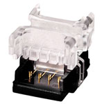 Barthelme 50070210 LED Connector Set 10mm Tool-Free 4-Pin 5Pieces