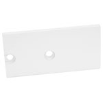 Barthelme 62399536_9010 BARdolino Muro End Cap Set Aluminium White