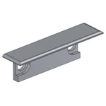 Barthelme 62399596 End Cap Set Seals Aluminium Profile 2x30x9mm 1Piece