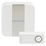 Baseline 70706 Wireless Door Chime Complete Set with Flash Alert