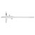Basetech 1601080 Depth Gauge 200 mm High Precision Measurement Tool