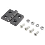 Basetech BT-1697227 Plastic Hinge 60x45x8mm Durable Reliable 1Piece