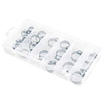Basetech BT-2299052 Hose Clamp Set 20 Pieces 11-38mm Multiple Sizes