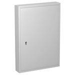 BASI 2171-0100 Key Cabinet Grey Metal 100 Hooks Wall Mountable