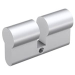 Basi 5990-0000 Euro Dummy Cylinder 30/30mm Matt Nickel-Plated Brass