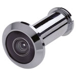 Basi 6800-0002 TS 680 Door Spy Hole Brass 180° View for 35-58mm Doors