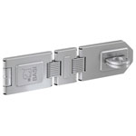 Basi 6901-0195 Safety Hasp 195mm Silver Galvanised Steel Corrosion-Resistant