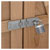 Basi 6901-0195 Safety Hasp 195mm Silver Galvanised Steel Corrosion-Resistant