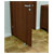 Basi 7704-0022 Floor Doorstop, Stainless Steel, 64x53x45mm, Wall Protection