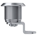 Basi 9000-1335 Cam Lock Silver for Key Cabinets, Lever Lock, Multi-Closing