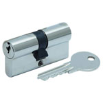 Basi G100 Euro Profile Cylinder 30/30mm, Ideal for Construction Sites