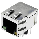 BEL Stewart SI-61001-F MagJack Socket 8P8C Gigabit Ethernet  LEDs Tab Down