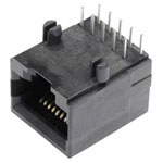 BEL Stewart SS64100-018F Socket Horizontal Mount 10P10C Unshielded Black