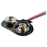 Beltrona 9V-T-Clip Battery Clip 9V PP3 Stud Socket 26x13x8mm Foil