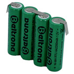 Beltrona BELRTU4AAZ Battery Pack 4xAA 2200mAh NiMH Rechargeable 4.8 V