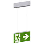 Beltrona M19002 LED Escape Route Lighting Ceiling Surface-Mount Aluminium