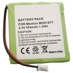 Beltrona TELSINUS201 TSinus Cordless Phone Battery 2.4V 500mAh NiMH