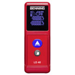 Benning 050500 BENNING LD 40 Laser Range Finder 40m Compact Rubberised