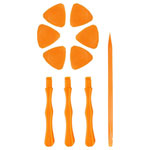 Bernstein 2-129 Opening Tool Set 10-Piece Orange Plastic Opener